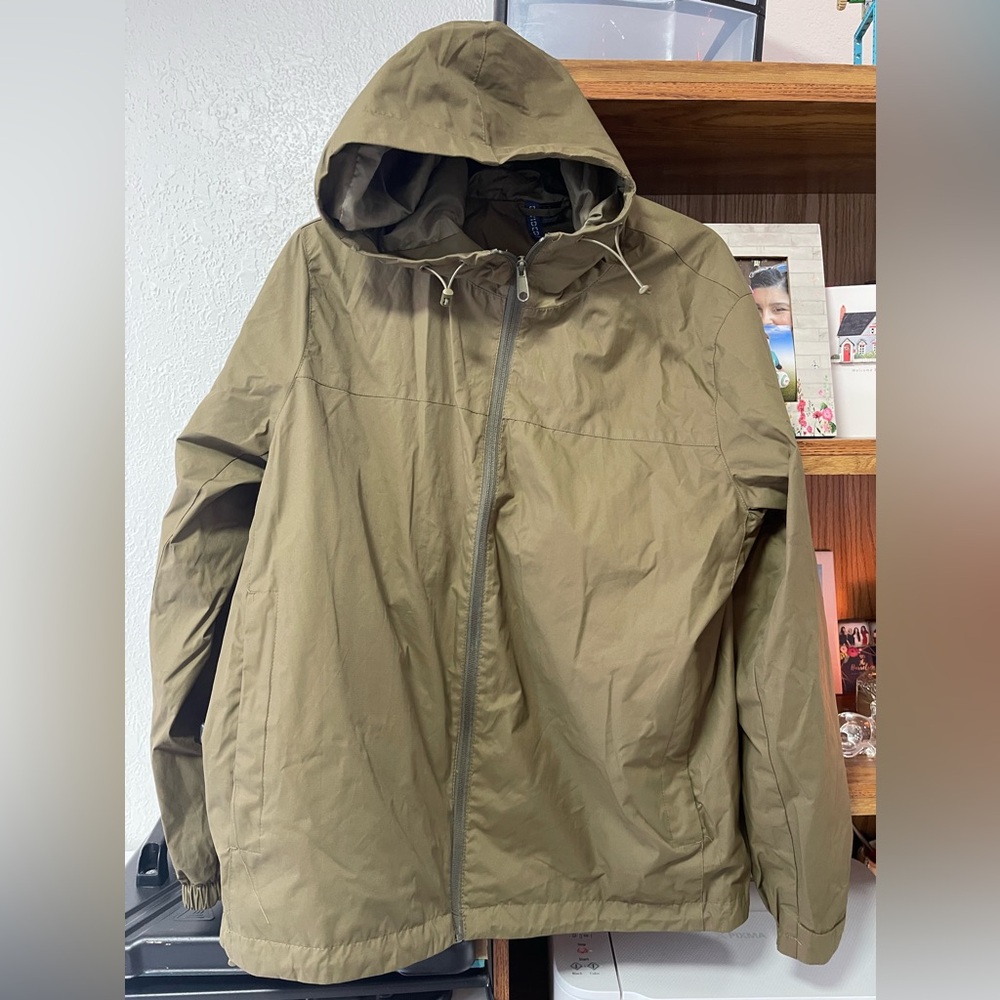 Divided Rain Jacket; Adjustable W/ Mesh Lining; S… - image 1